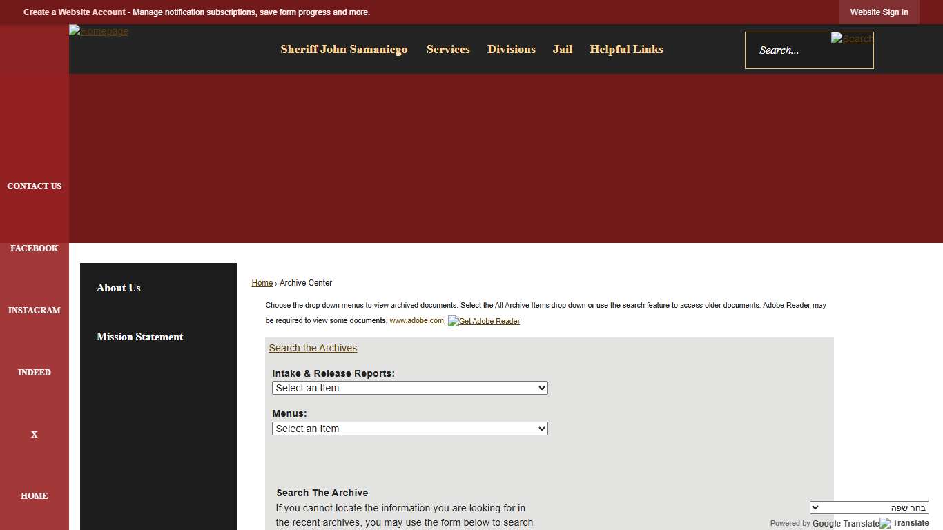 Archive Center • Shelby County Sheriff, AL • CivicEngage